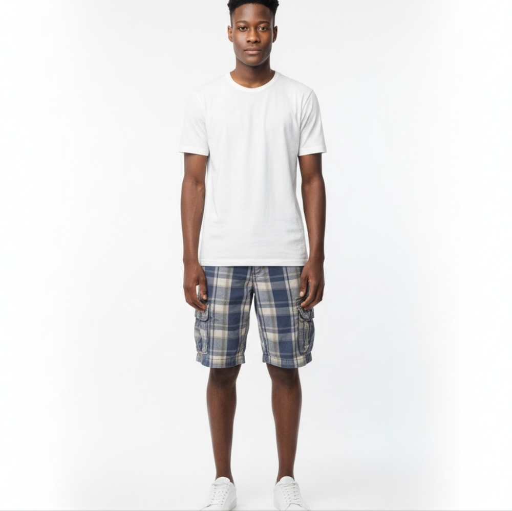 Mens Y2K Cargo Shorts